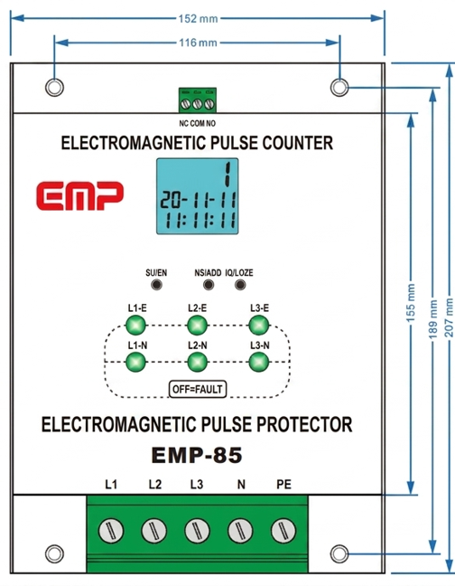 EMP-85 Electromagnetic Pulse Protection Device-- Smarter Monitoring, Reliable Power-Qingdao Britop
